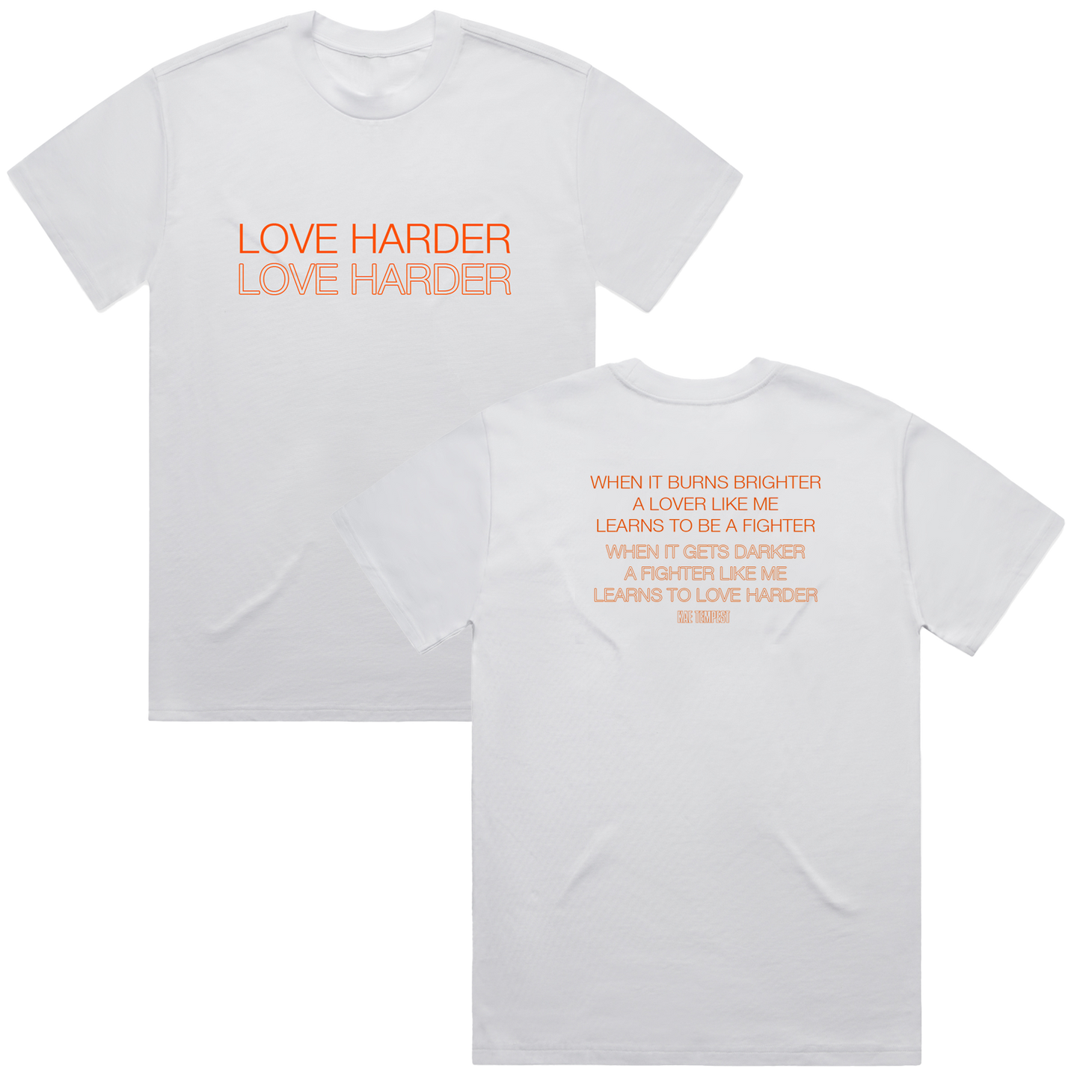 Love Harder White T-Shirt